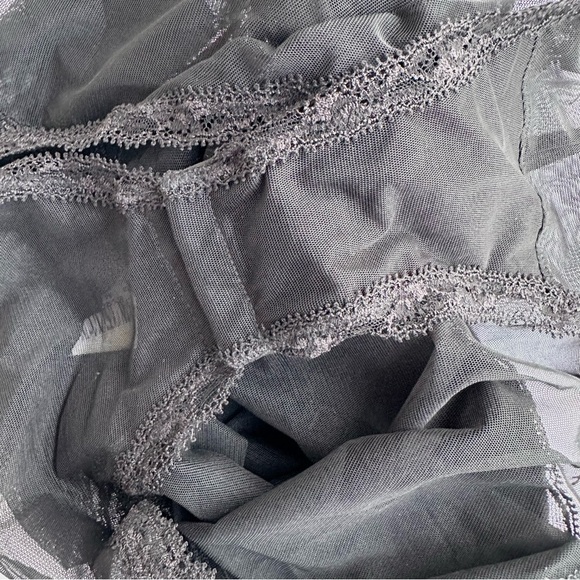 LA PERLA Ballade Sheer Underwire Lace-Trim Bodysuit NWT - Picture 13 of 16